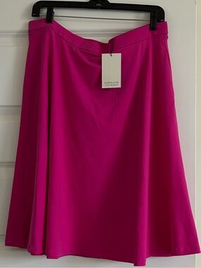 ADRIENNE VITTADINI (NWT) Nylon and Spandex Pink Skirt